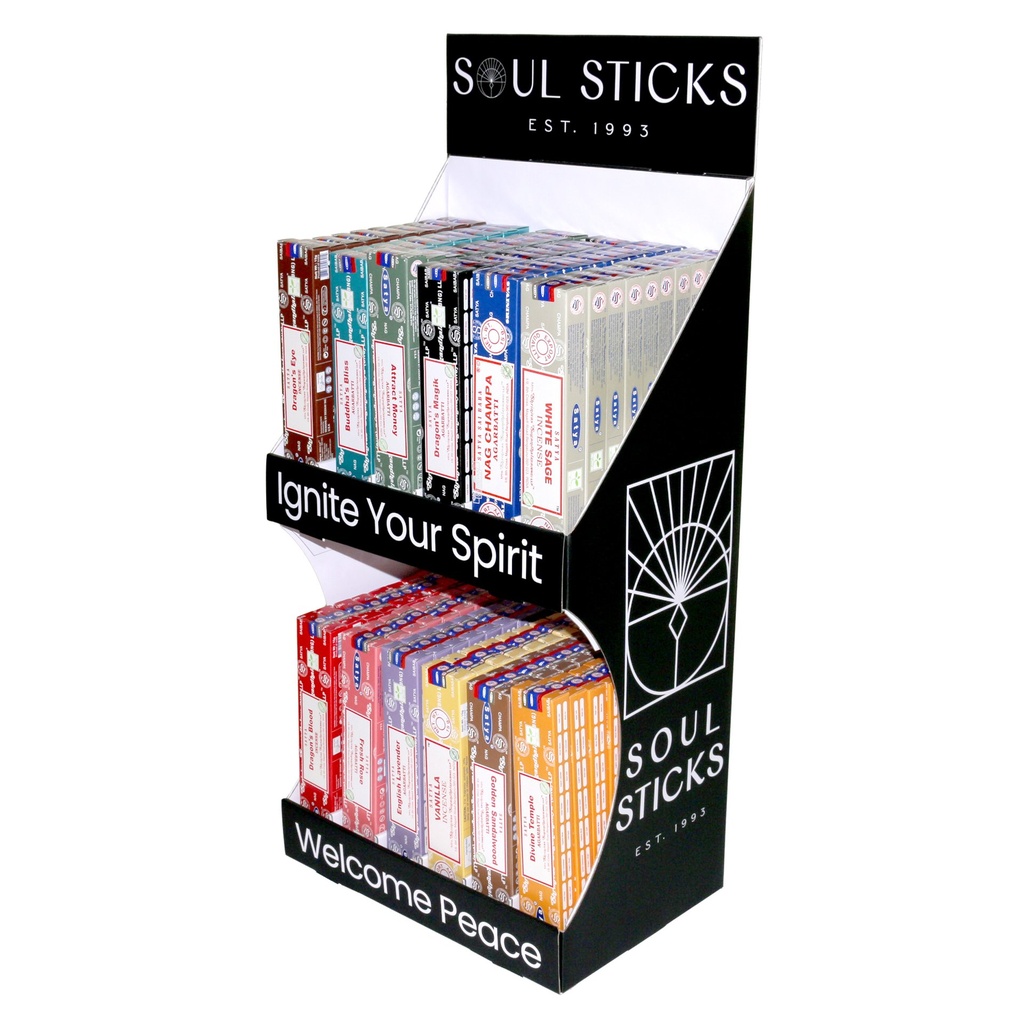 [32213-SatyaIncense] Satya Incense Countertop Display Unit (CDU)