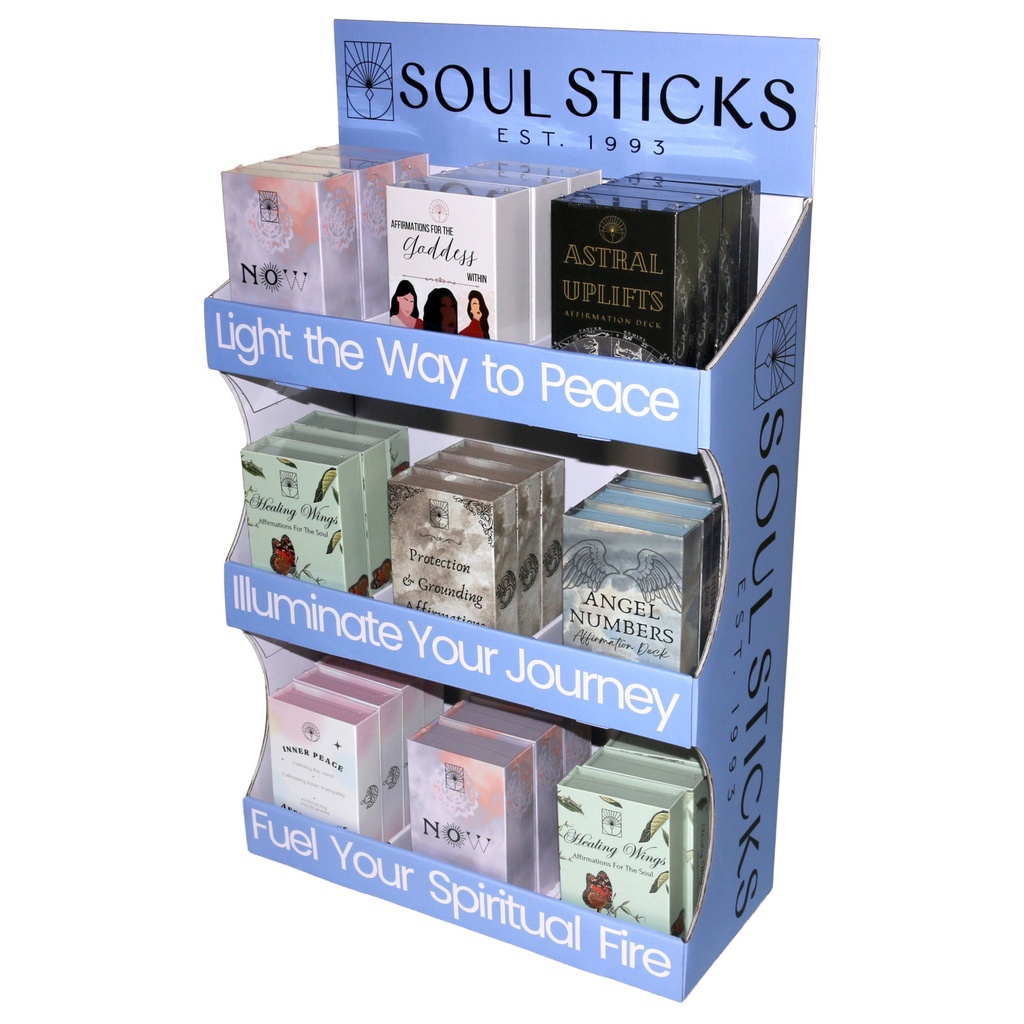[32214-Affirmationcards] Affirmation Cards Countertop Display Unit (CDU)