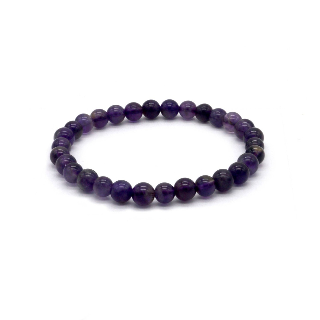 Amethyst Bracelet – 6mm