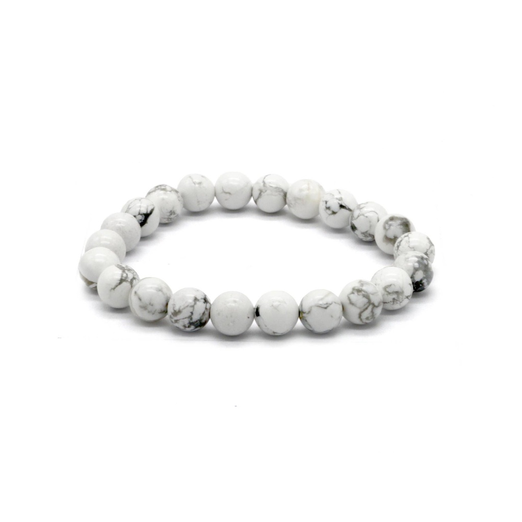 Howlite Bracelet – 8mm