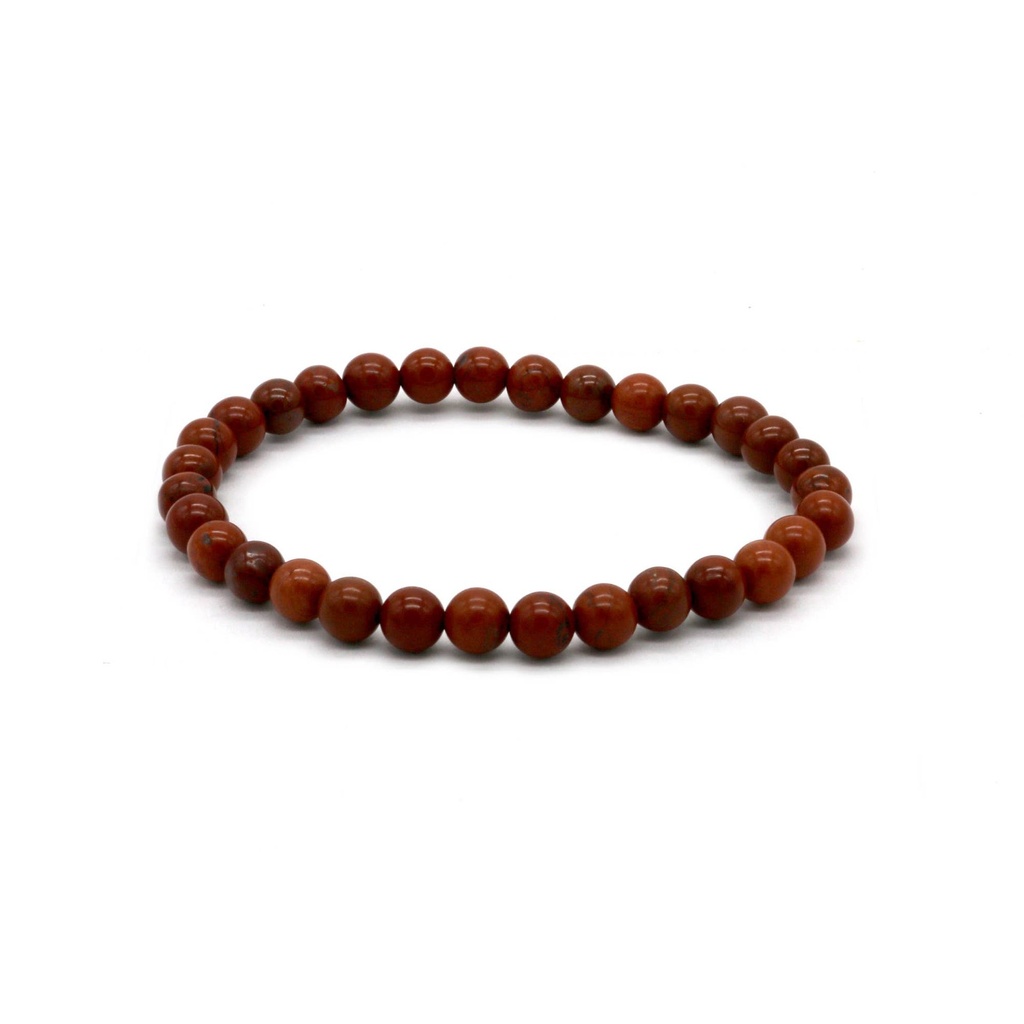 Red Jasper Bracelet – 6mm