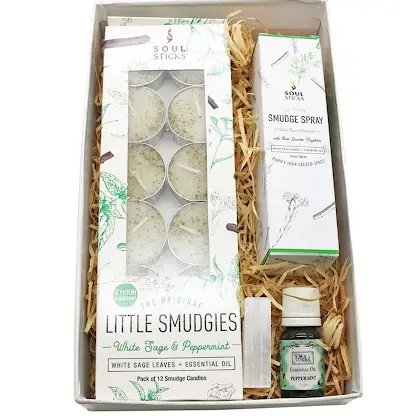 [12042] Peppermint Aroma Smudge Kit