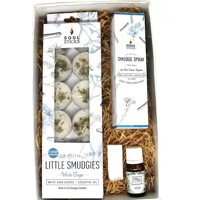 [12043] White Sage Aroma Smudge Kit