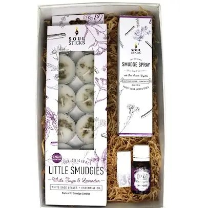 Lavender Aroma Smudge Kit