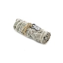 4" White Sage w/ Goddess Charm Smudge Stick