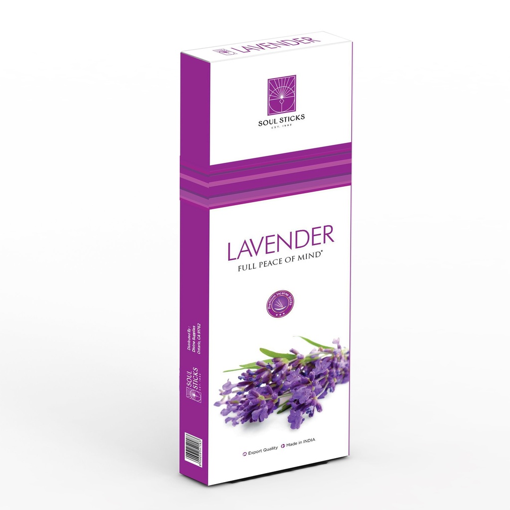Soul Sticks Lavender Premium Incense Sticks – 90g