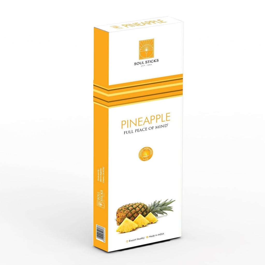 Soul Sticks Pineapple Premium Incense Sticks – 90g