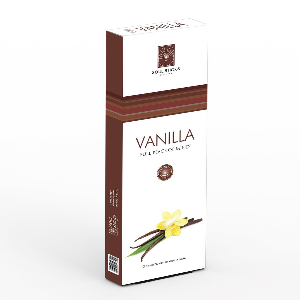 Soul Sticks Vanilla Premium Incense Sticks – 90g