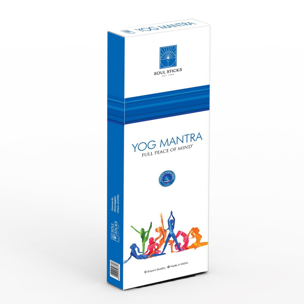 Soul Sticks Yoga Mantra Premium Incense Sticks – 90g