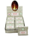 Satya White Sage Dhoop Cones – 12 Cones / 12-Pack Box