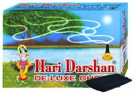Hari Darshan Deluxe Dhoop Cones – 12-Pack Box