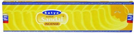 Satya Super Sandal Incense Sticks – 20g / 12-Pack Box