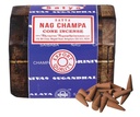 Satya Nag Champa Incense Burner Box with Cones – 12 Cones