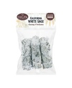 White Sage Smudge Sticks – 4" / Retail Pack