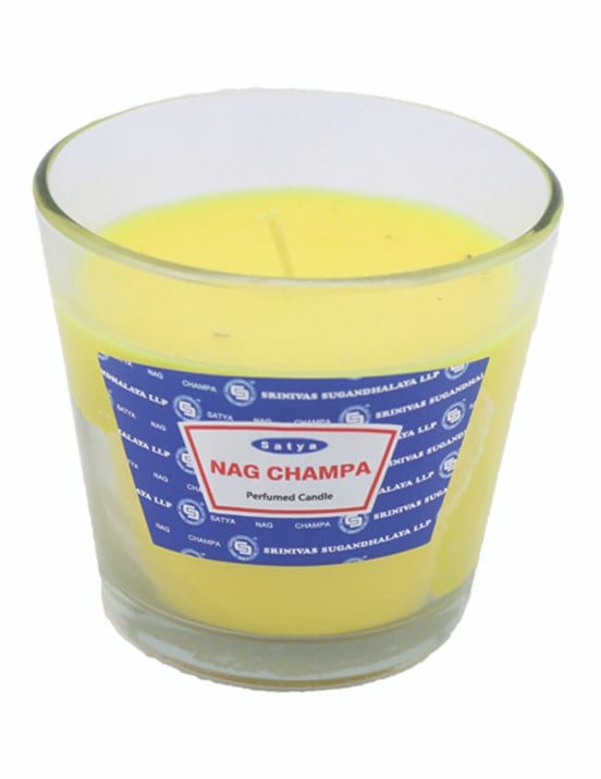 [51355] Satya Nag Champa Scented Candle (A)