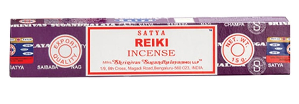 Satya Reiki Incense Sticks – 15g / 12-Pack Box