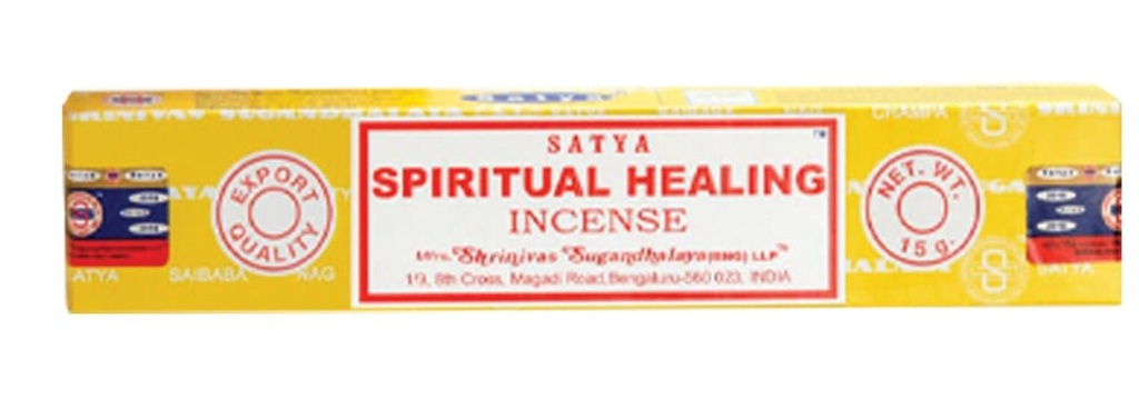 Satya Spiritual Healing Incense Sticks – 15g / 12-Pack Box