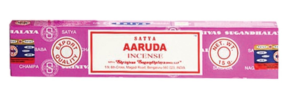 Satya Aaruda Incense Sticks – 15g / 12-Pack Box