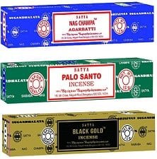 Satya Meditation Assorted Incense Pack – 15g / 3-Pack