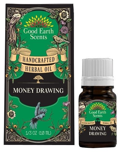 [57101] Money Drawing Herbal Intention Oil – 10ml