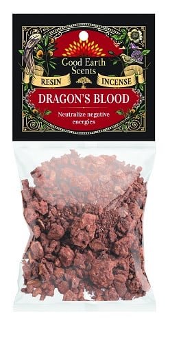 Dragon's Blood Natural Resin Incense – 1 oz