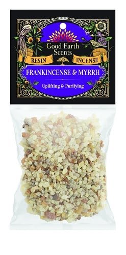 [57207] Frankincense & Myrrh Natural Resin Incense – 1 oz