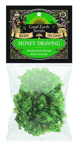 Money Drawing Natural Resin Incense – 1 oz
