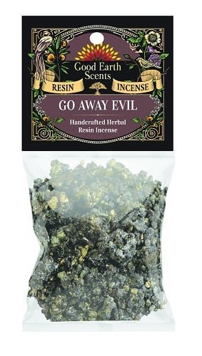Go Away Evil Natural Resin Incense – 1 oz