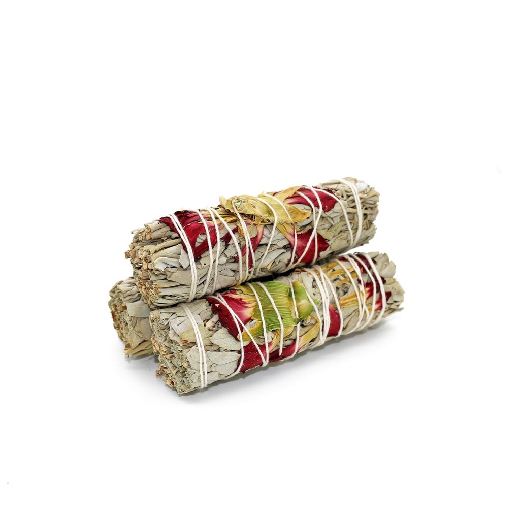 4" Spring Morning White Sage Smudge Stick