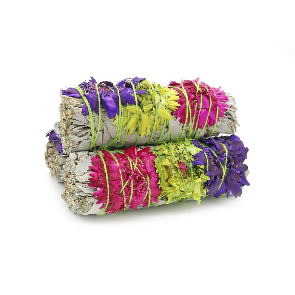4" Summer White Sage Smudge Stick
