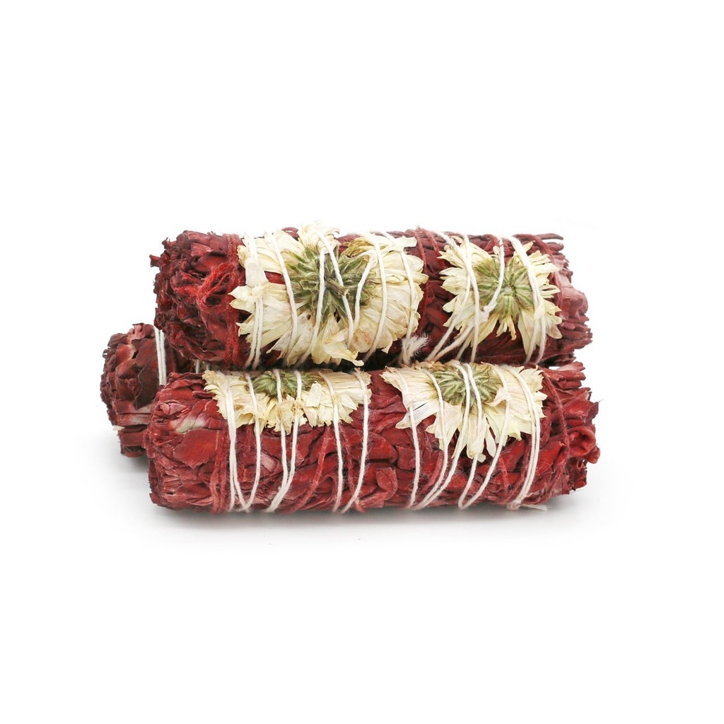 [57492] 4" Divine Dragon's Blood Sage Smudge Stick