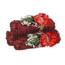4" Jolly Holiday Dragon's Blood Sage Smudge Stick