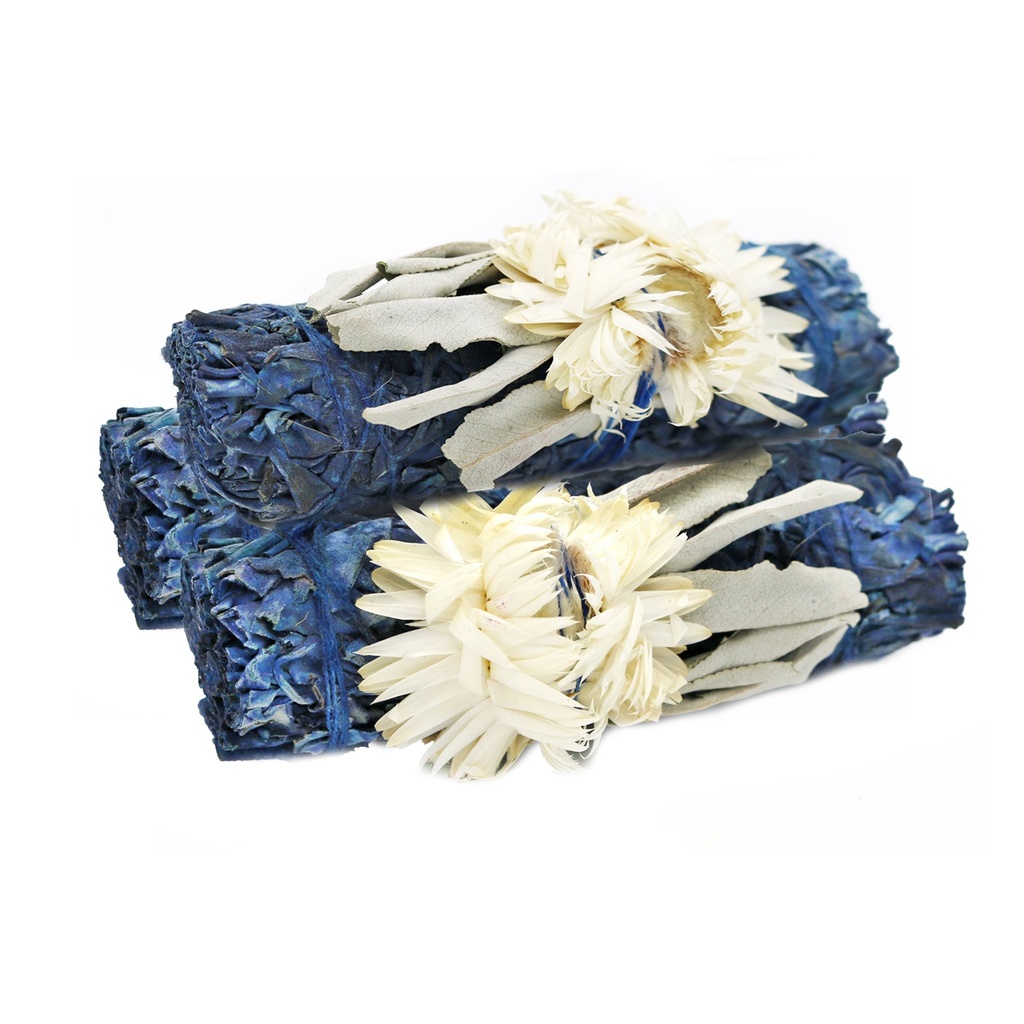 4" Blue Moon White Sage Smudge Stick