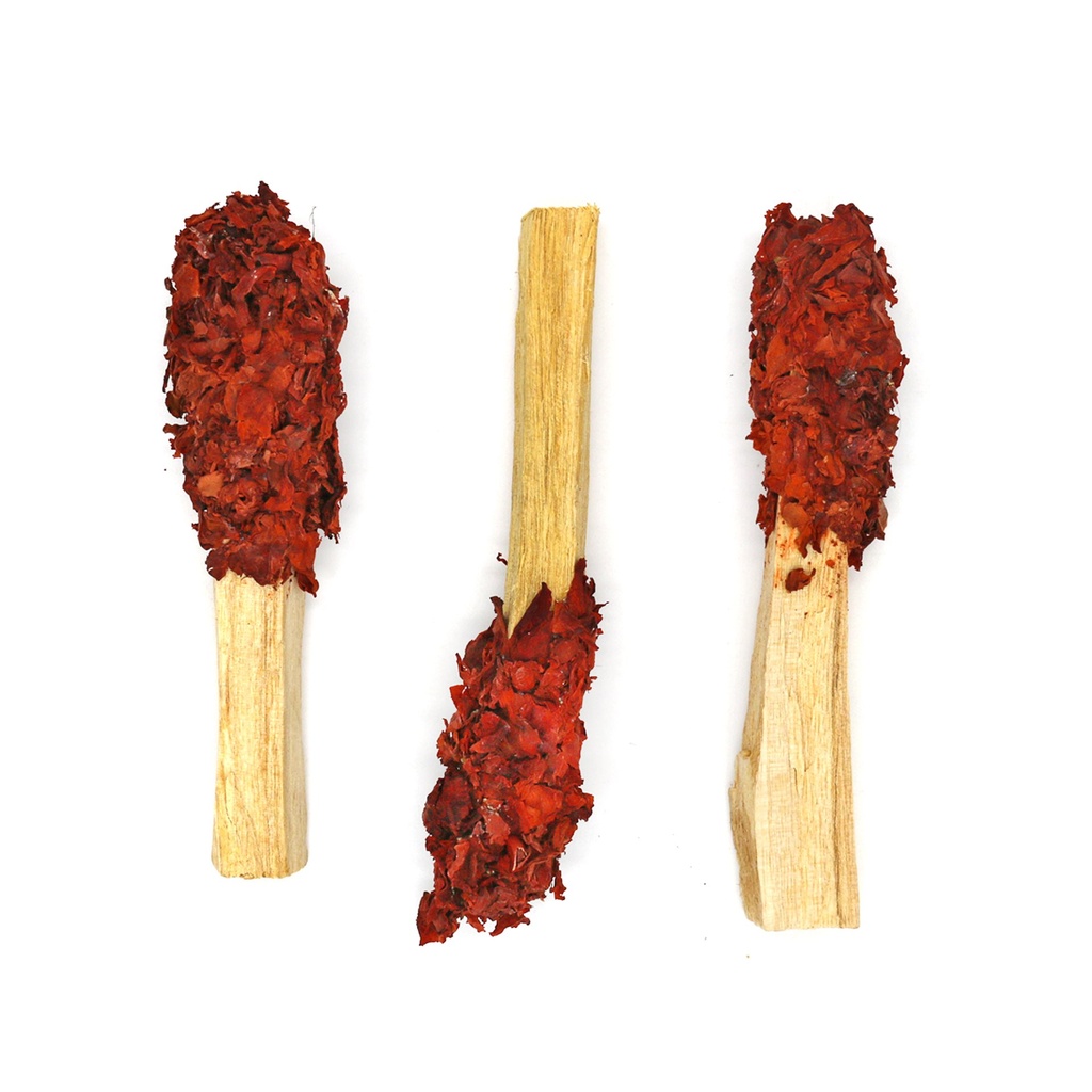 [12083] Dipped Sunburst Blossom Palo Santo Pops