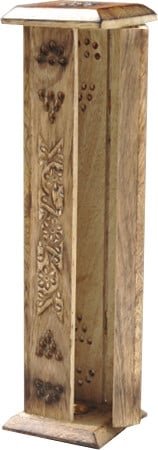 [74092] Wooden Incense Tower – 12"