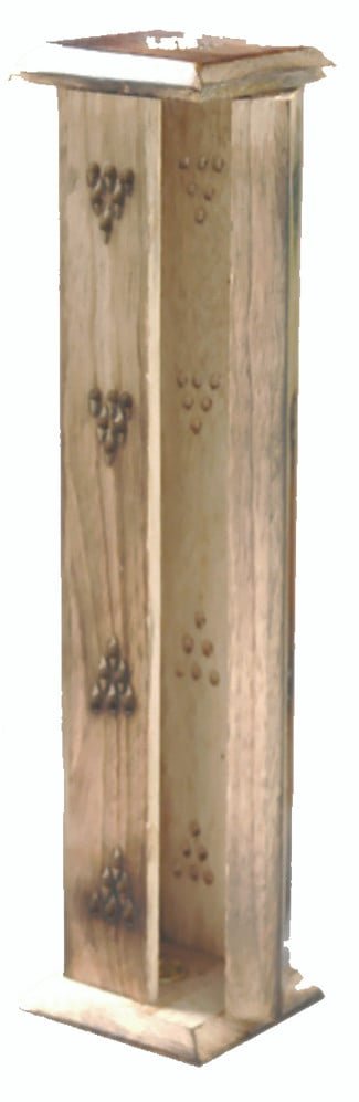 [74093] Wooden Incense Tower – 12"