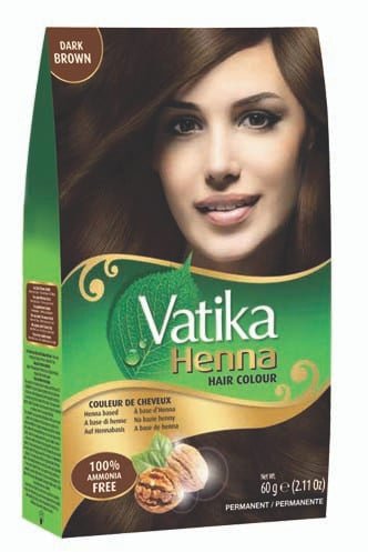Vatika Dark Brown Henna Hair Color