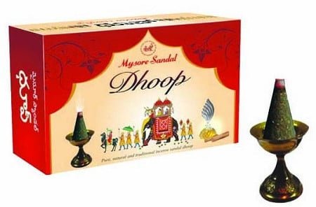 [78016] Mysore Sandal Dhoop Cones
