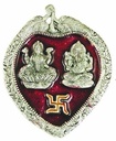 Ganesha Laxmi Wall Hanging – 5.5"