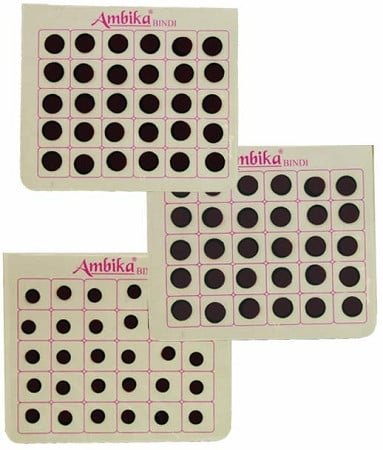 [89479] Bindi Stickers – Self-Adhesive / Made in India