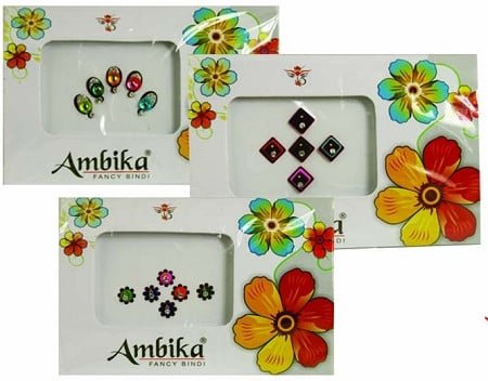 [89481] Assorted Bindi Stickers (B) – Self-Adhesive / Made in India
