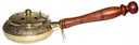 Brass Dhoop Burner with Handle – 8.75"