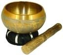 Gold Buddha Tibetan Singing Bowl – 4.25"