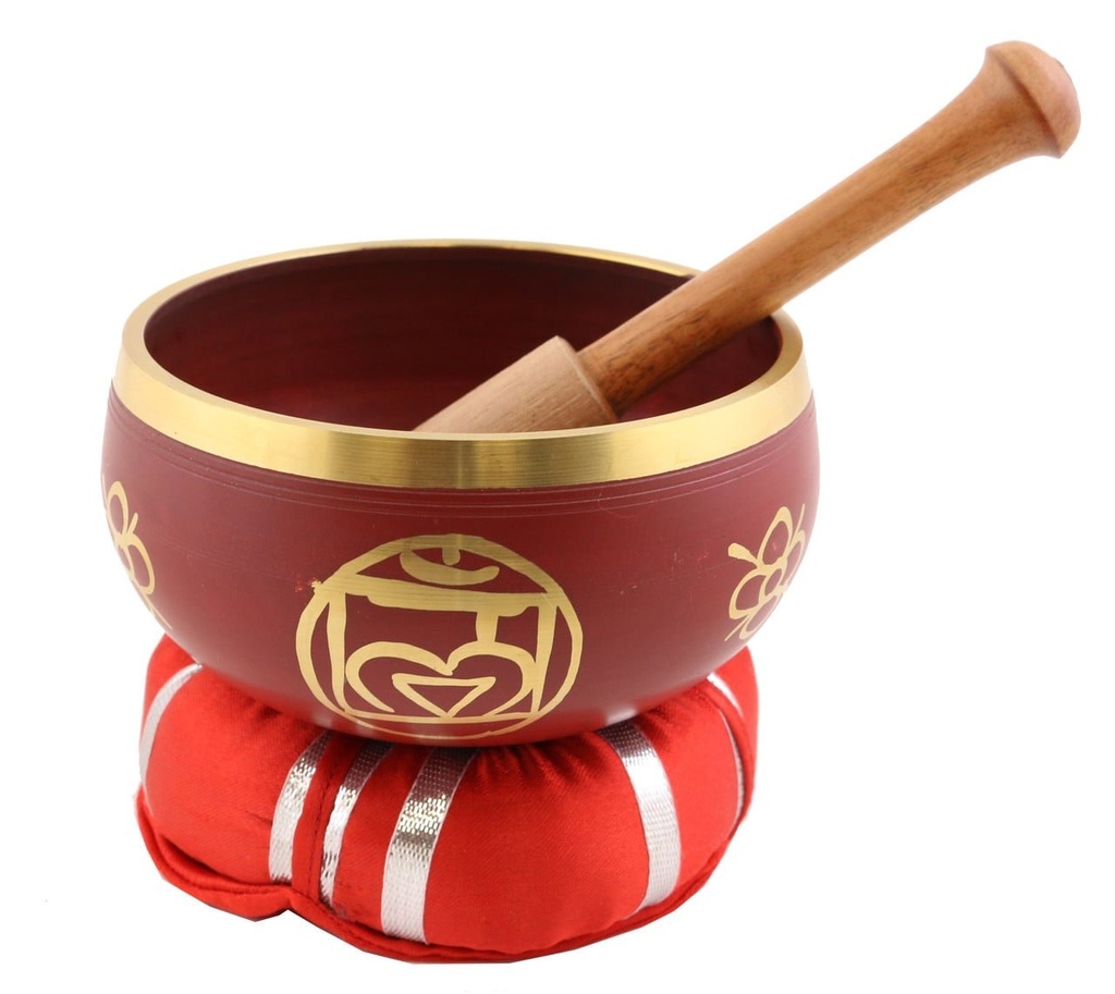 [90509] Muladhara Singing Bowl w/ Cushion & Stick