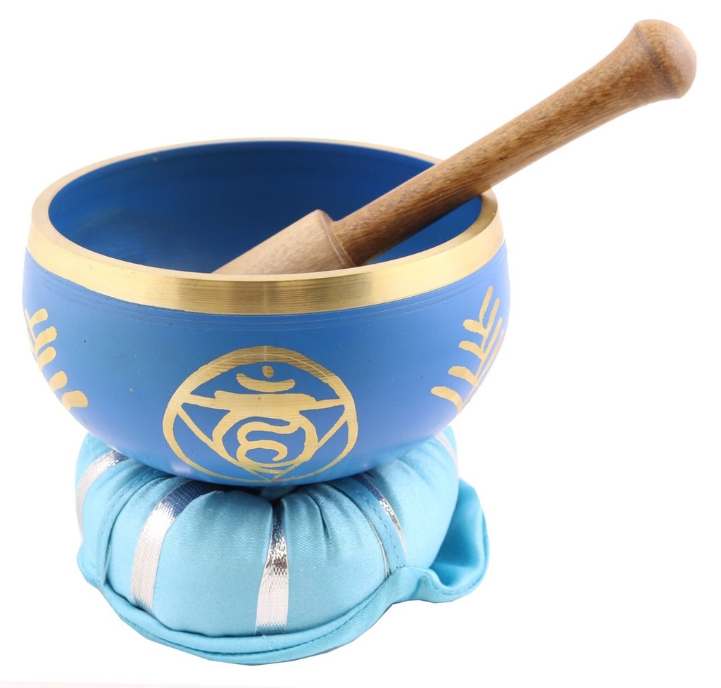 [90511] Vishuddha Singing Bowl w/ Cushion & Stick