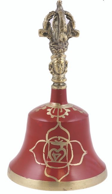 [90543] Muladhara Bronze Altar Bell – 6.25"
