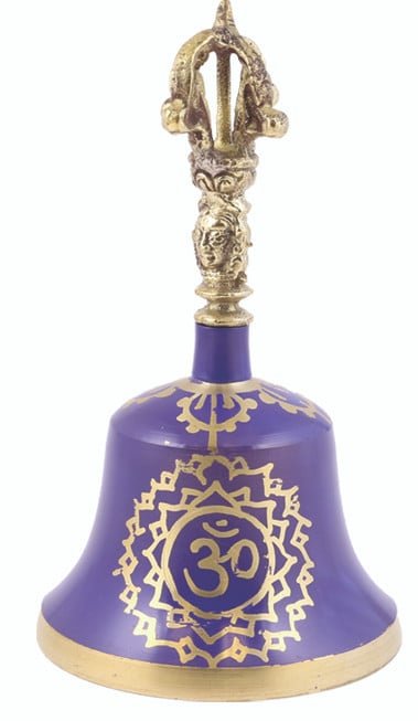 Sahasrara Bronze Altar Bell – 6.25"