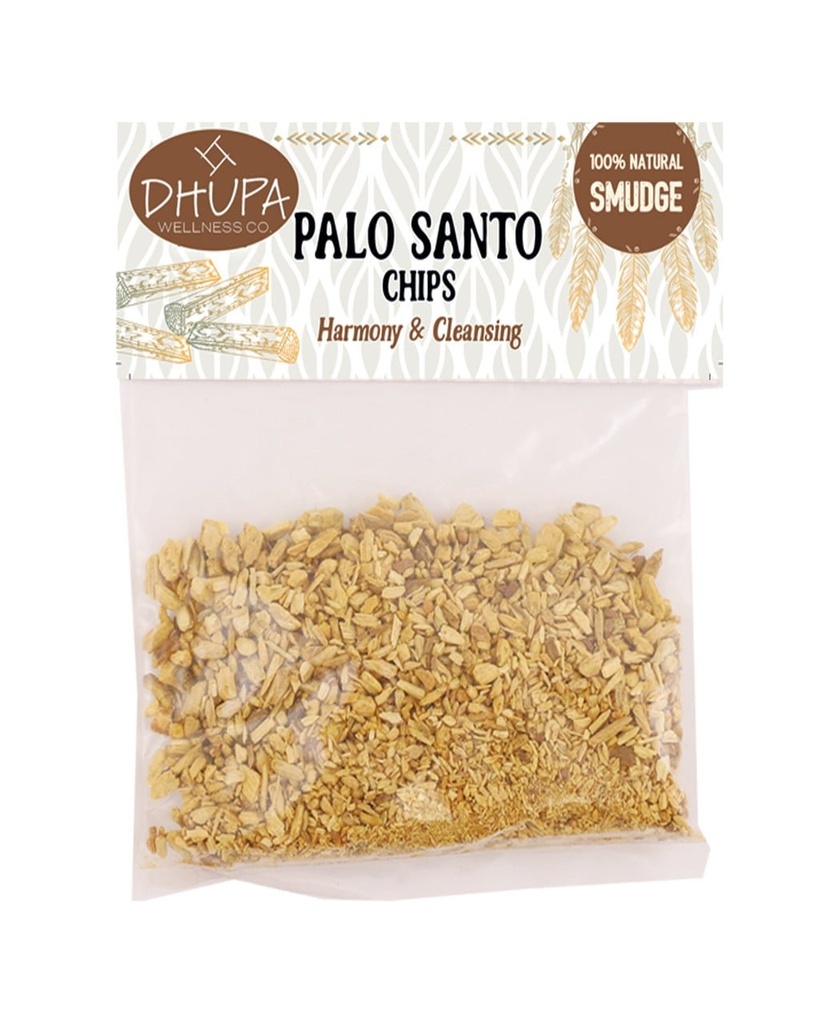 [90553] Palo Santo Chips Retail Pack – 1 oz