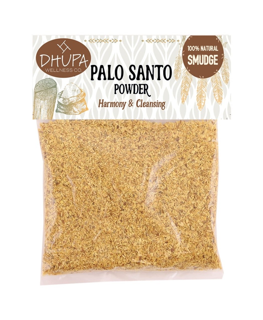 [90554] Palo Santo Crushed Powder Retail Pack – 1 oz
