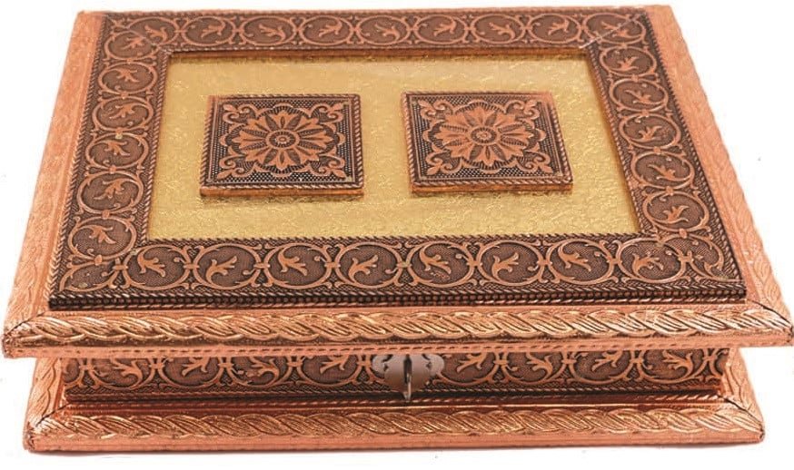 Oxycopper Lacquered Gift Box – 9" x 7"